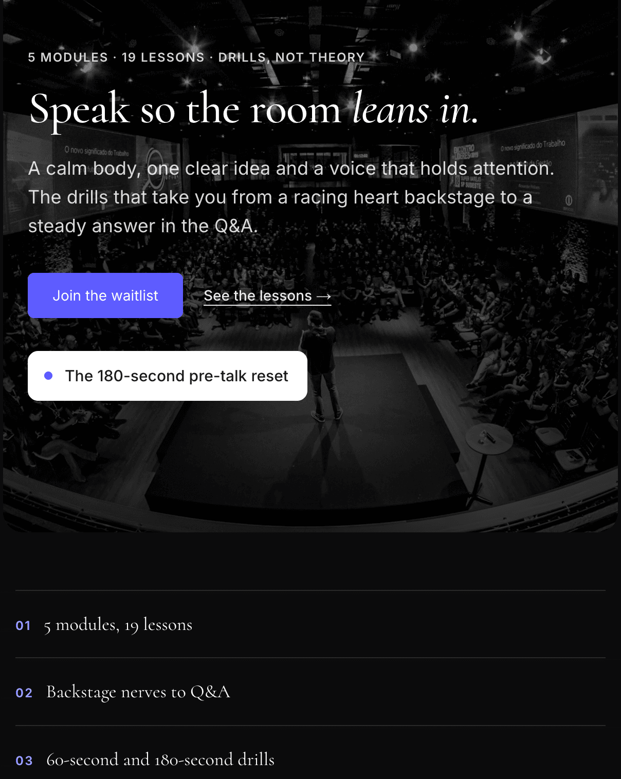 A sales page built on Knola